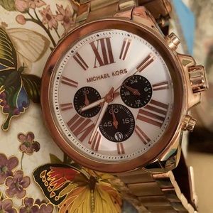 Gold Michael Kors watch